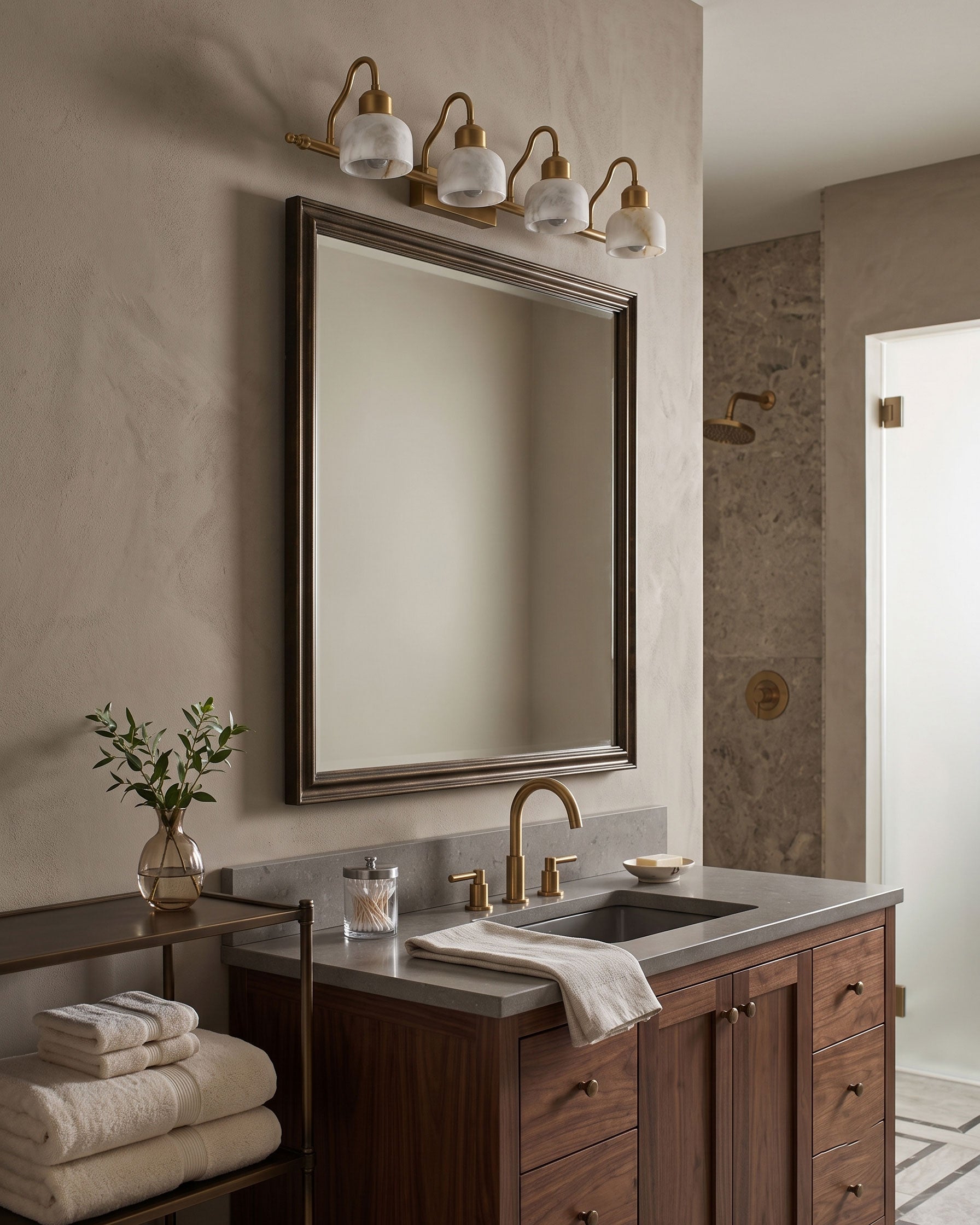 Perrin Alabaster Wall Sconce