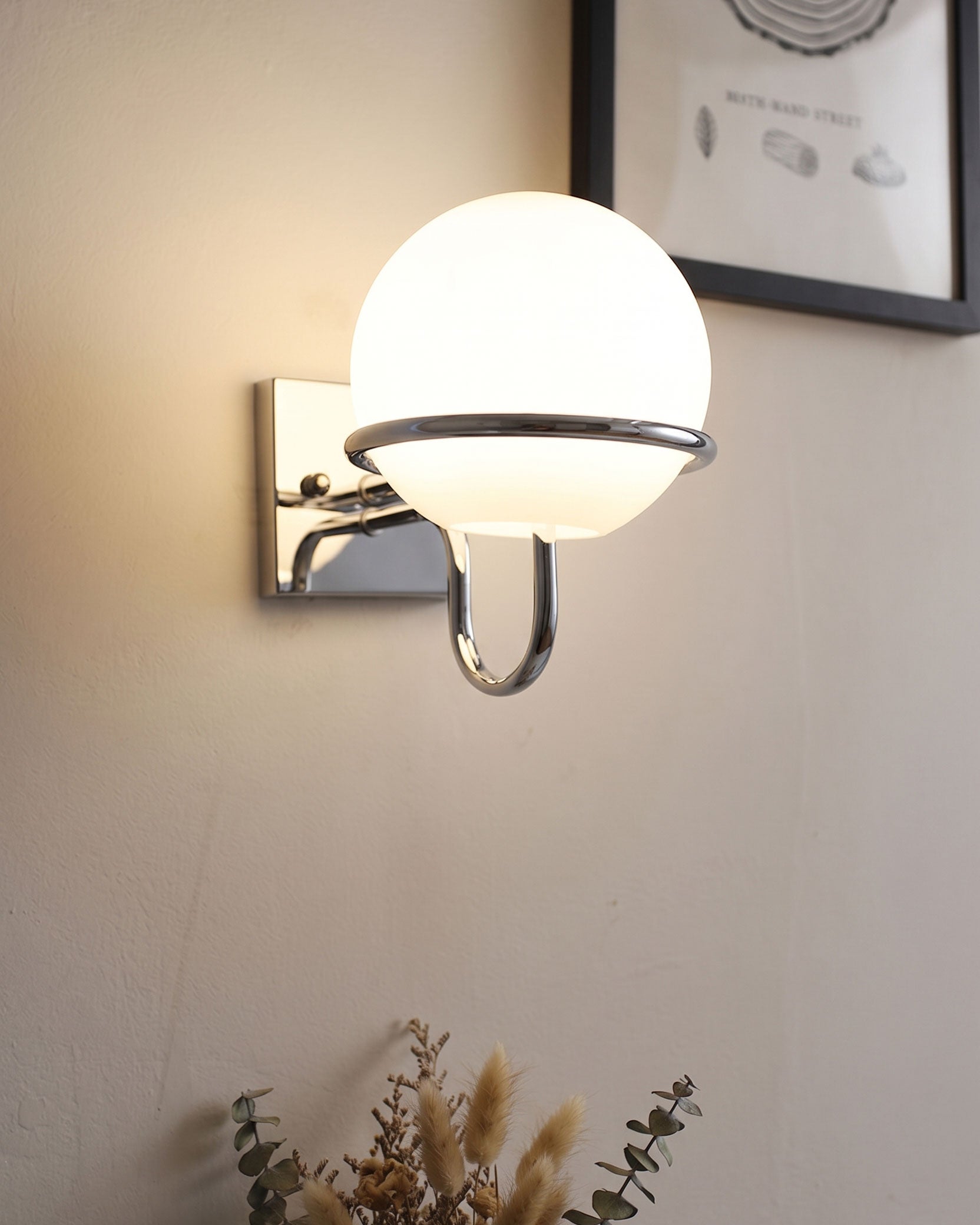 Phaedra Globe Wall Sconce