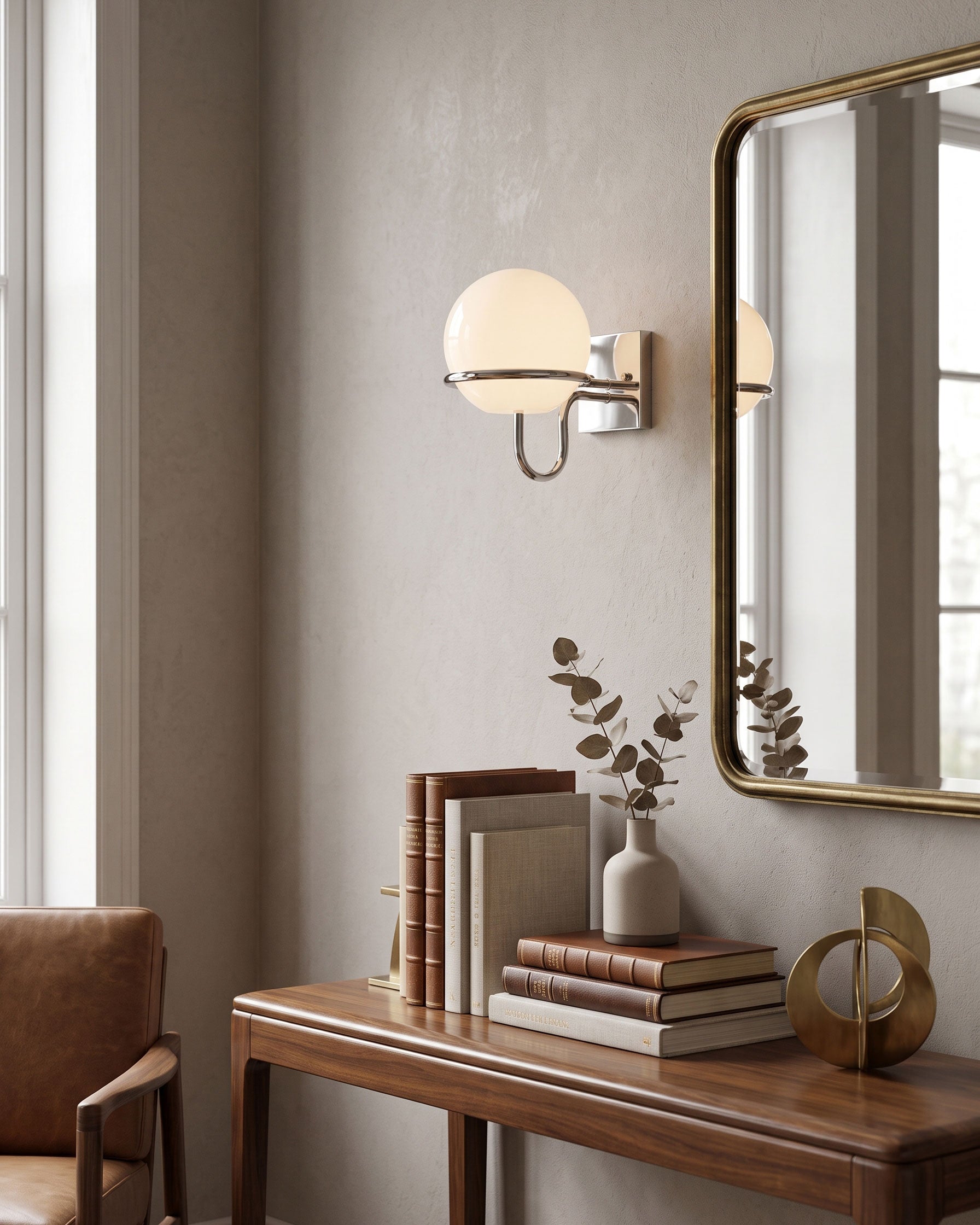 Phaedra Globe Wall Sconce