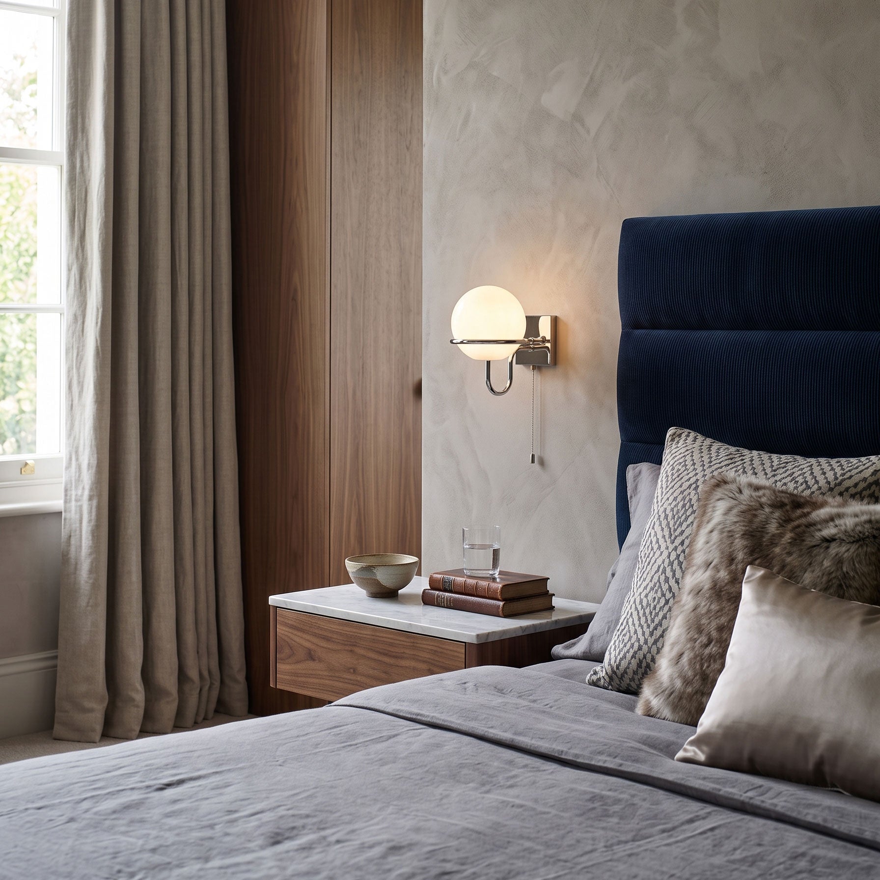 Phaedra Globe Wall Sconce
