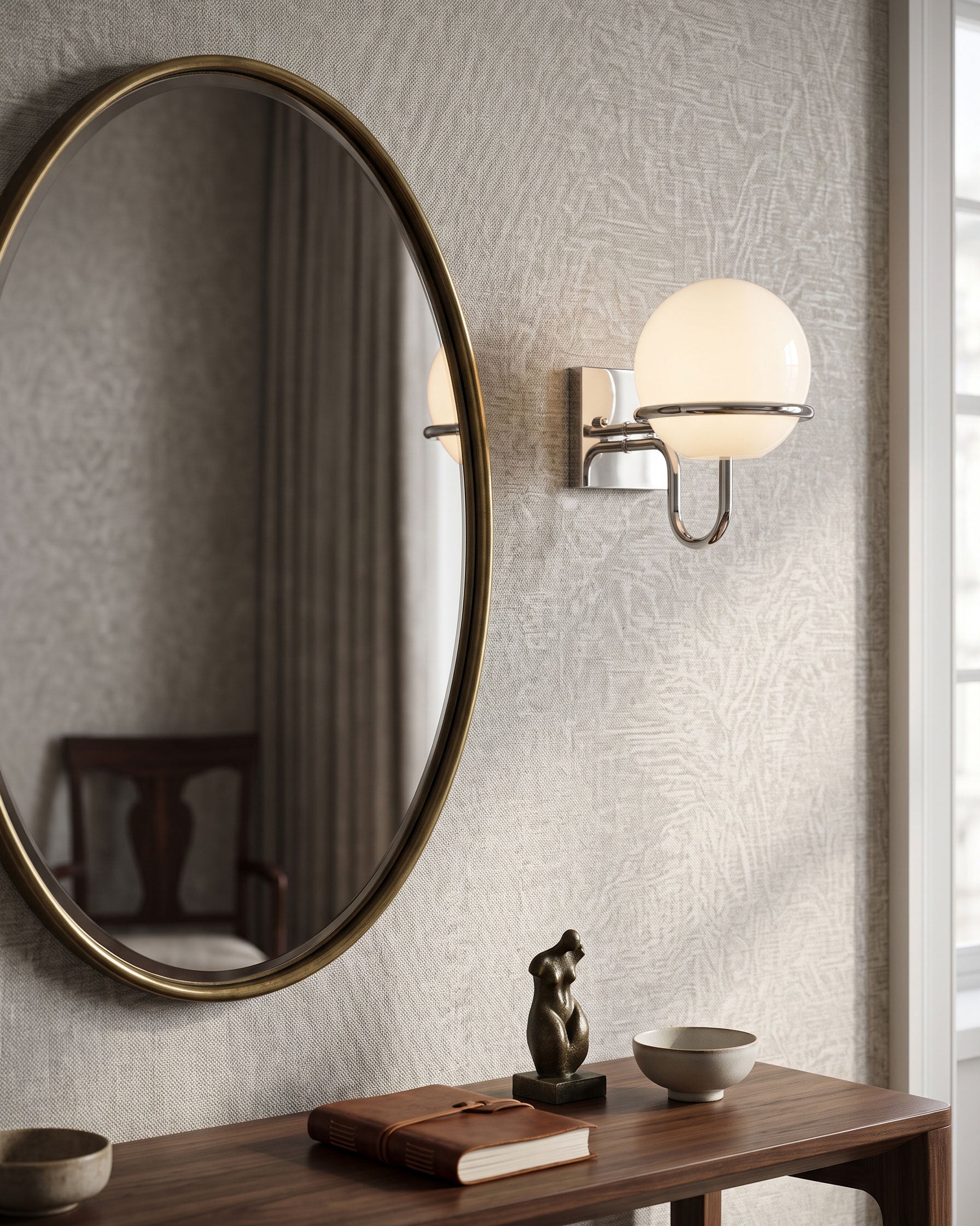 Phaedra Globe Wall Sconce