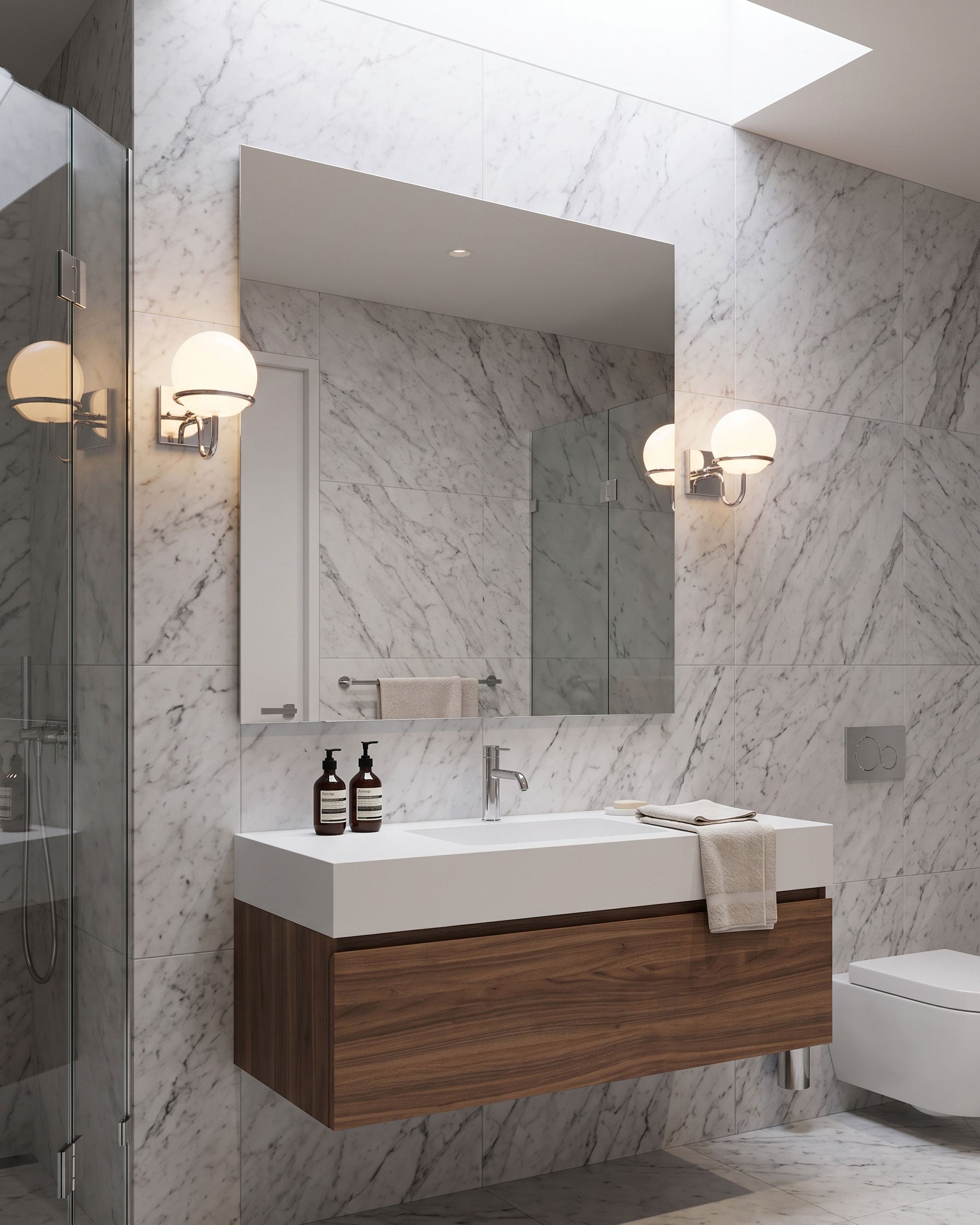 Phaedra Globe Wall Sconce