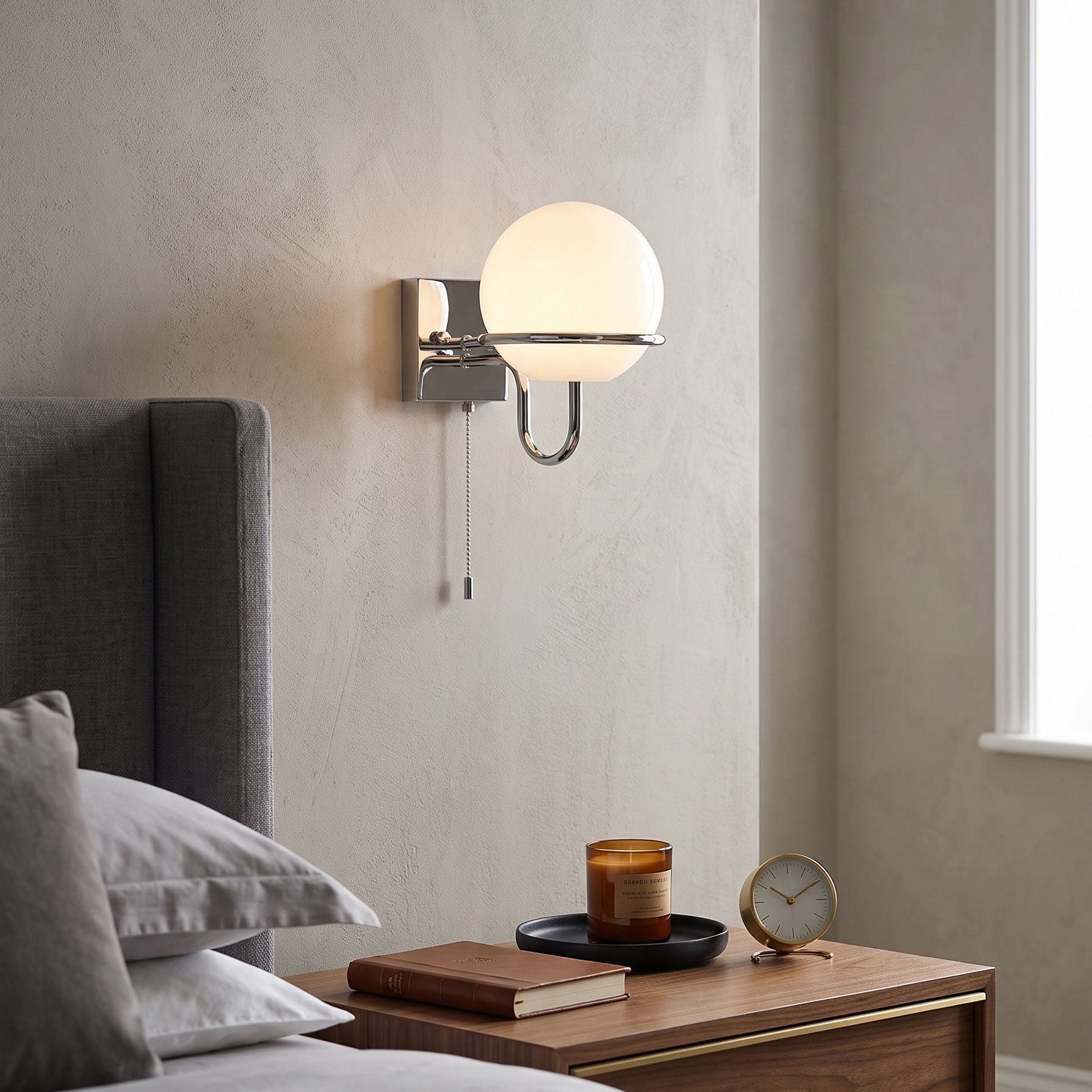 Phaedra Globe Wall Sconce