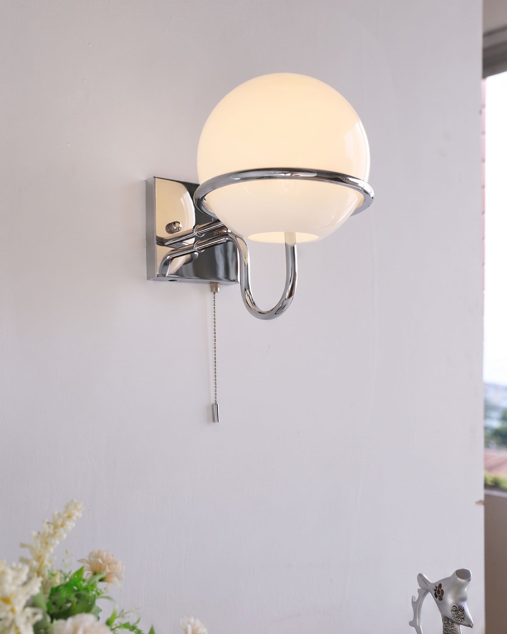 Phaedra Globe Wall Sconce