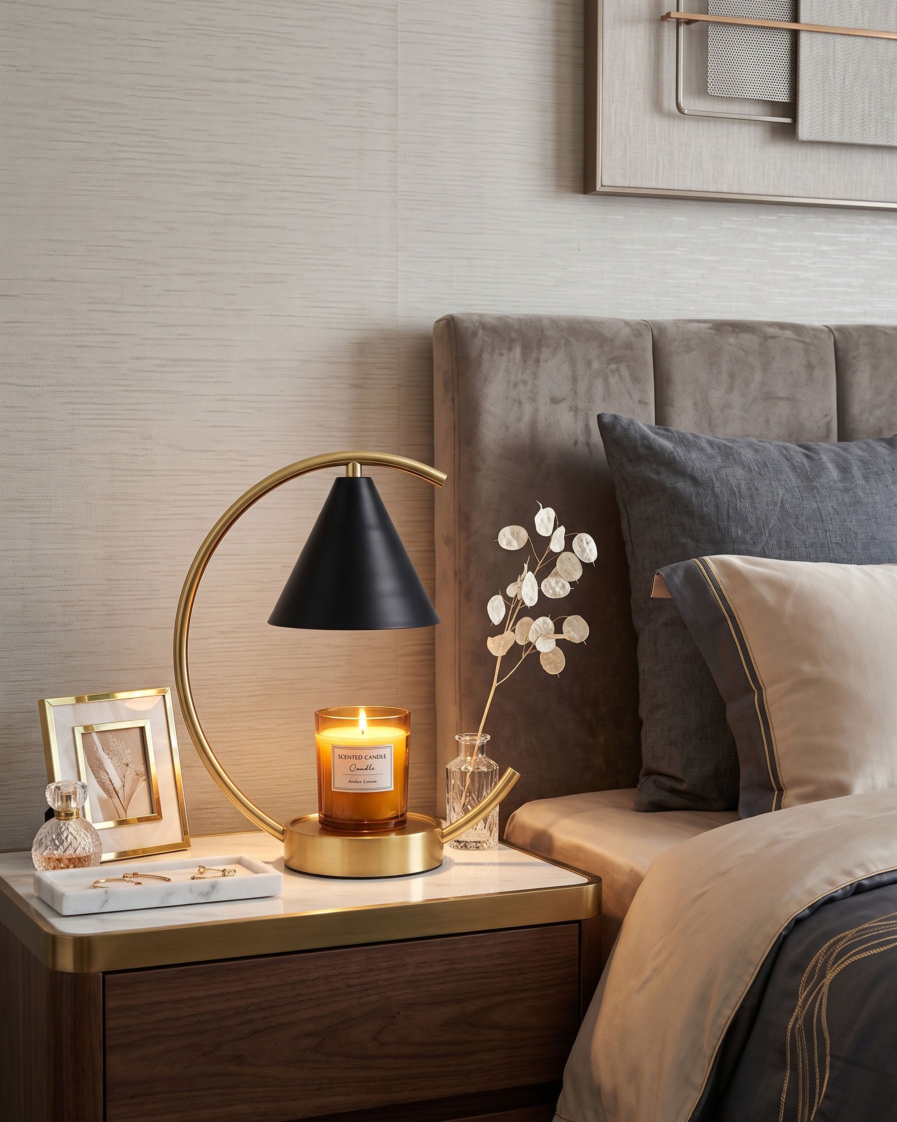 Pierce Candle Table Lamp