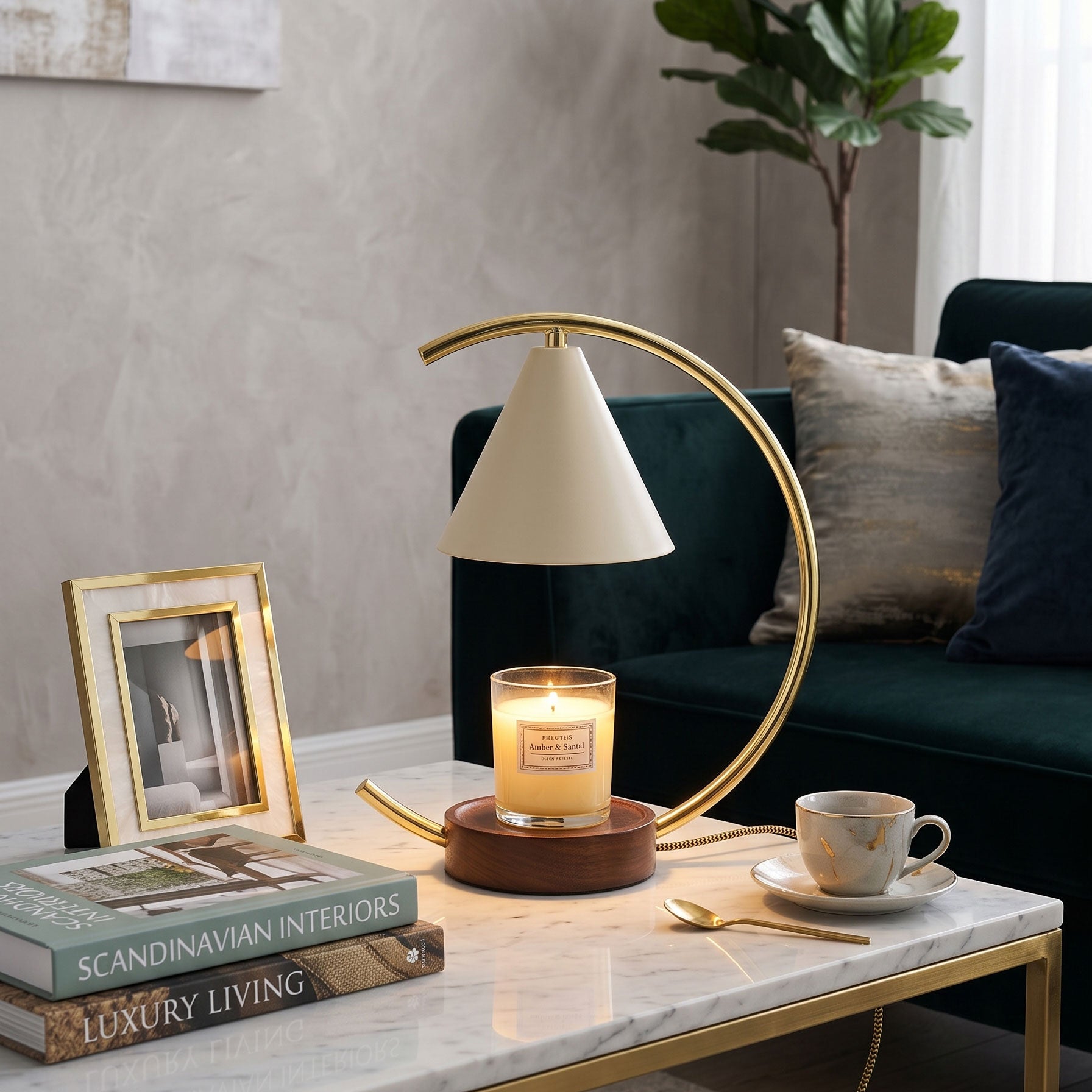 Pierce Candle Table Lamp