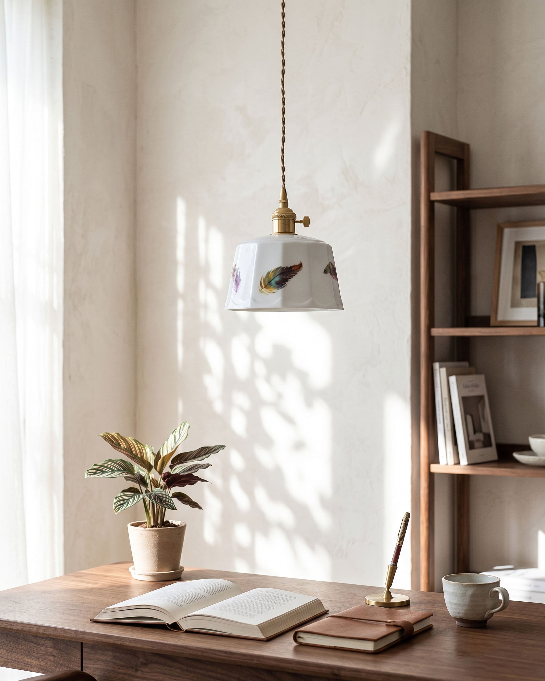 Pippa Butterfly Ceramic Pendant Light