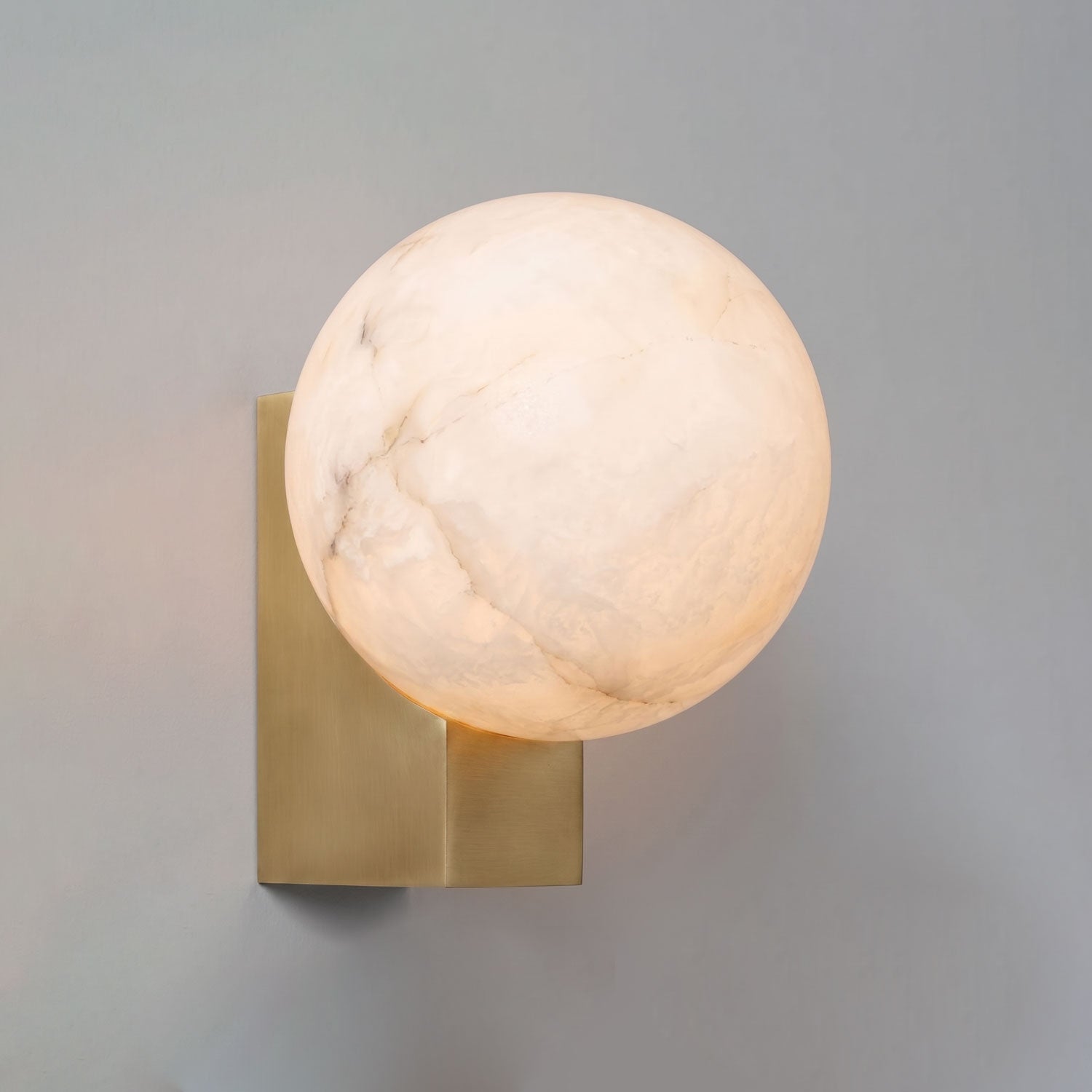 Prescott Minimalist Orb Wall Sconce