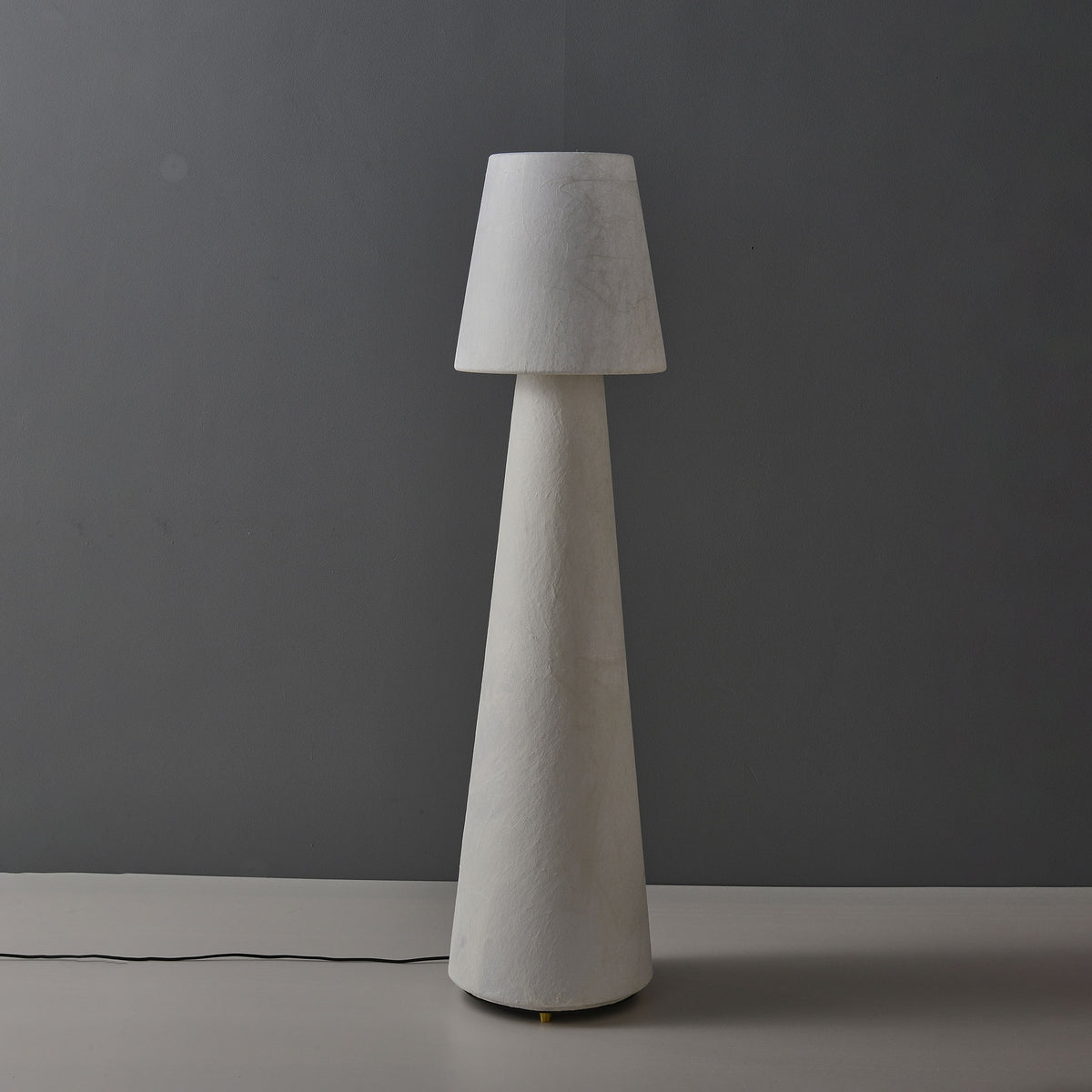 Quentin Mulberry Silk Floor Lamp