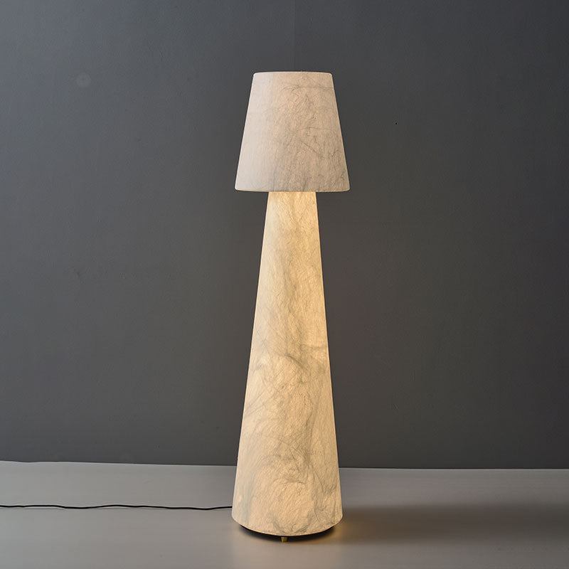 Quentin Mulberry Silk Floor Lamp