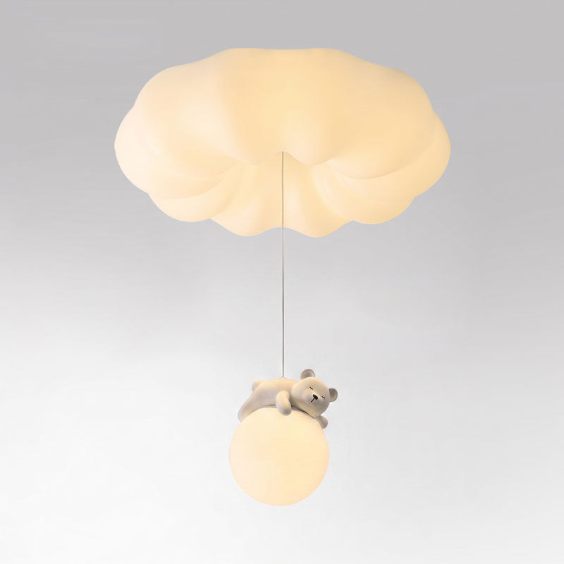 Quinlan Bear Semi-Flush Mount