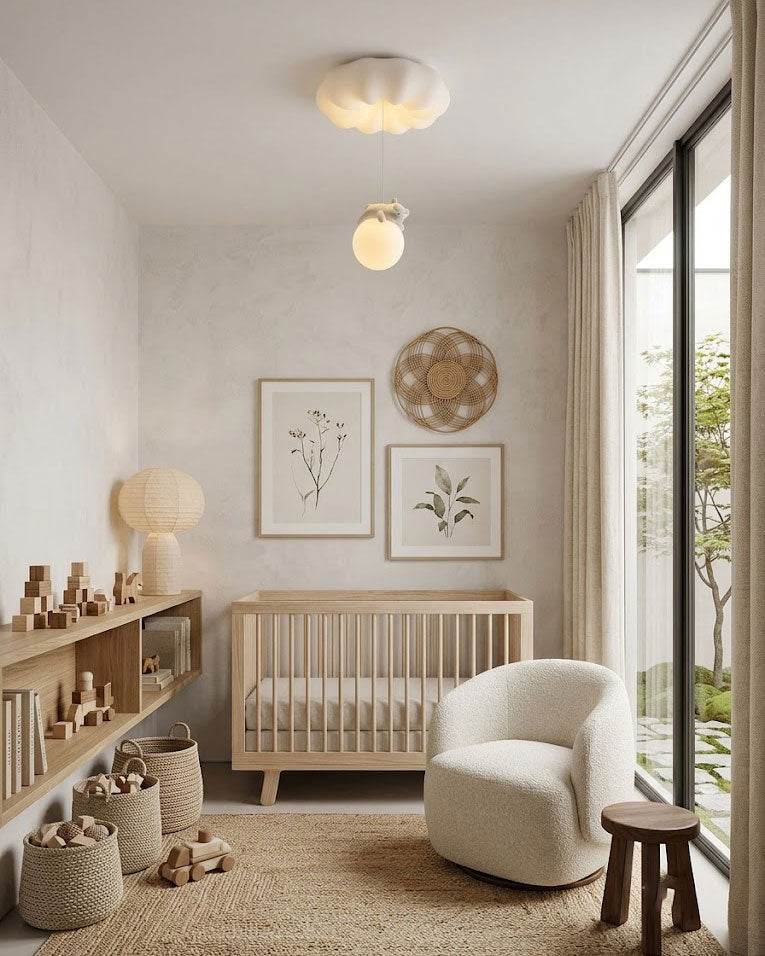 Quinlan Bear Semi-Flush Mount