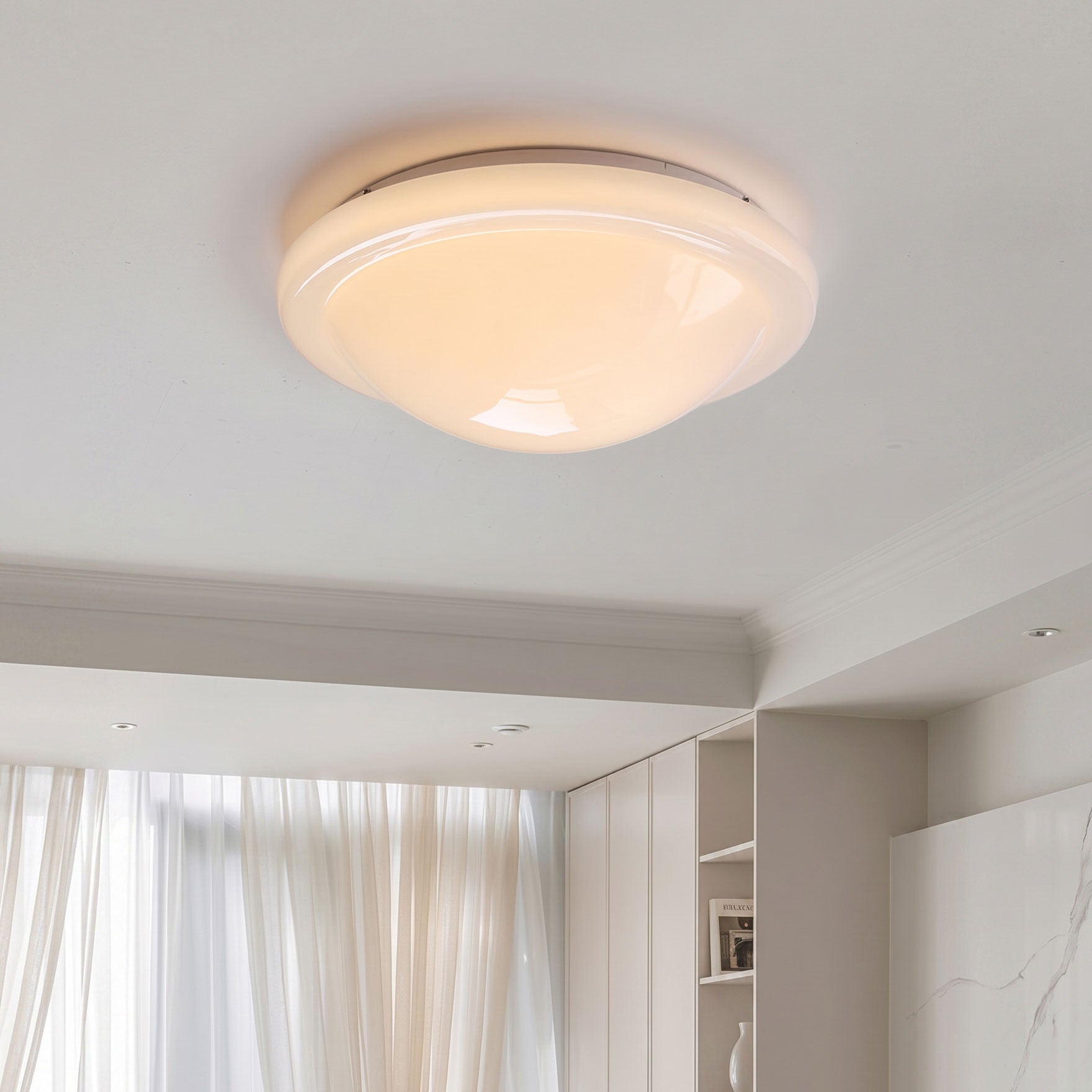 Quinton Minimalist Semi-Flush Mount