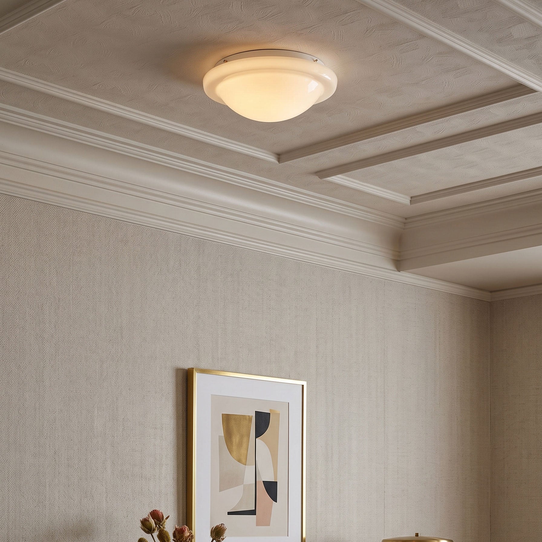 Quinton Minimalist Semi-Flush Mount