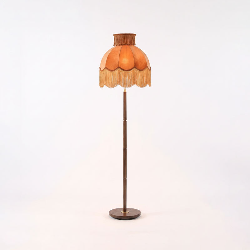 Ramona Velvet Fringe Floor Lamp