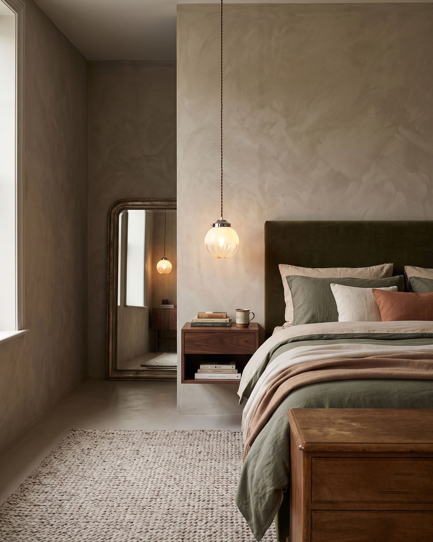 Remy Fluted Ombre Pendant Light