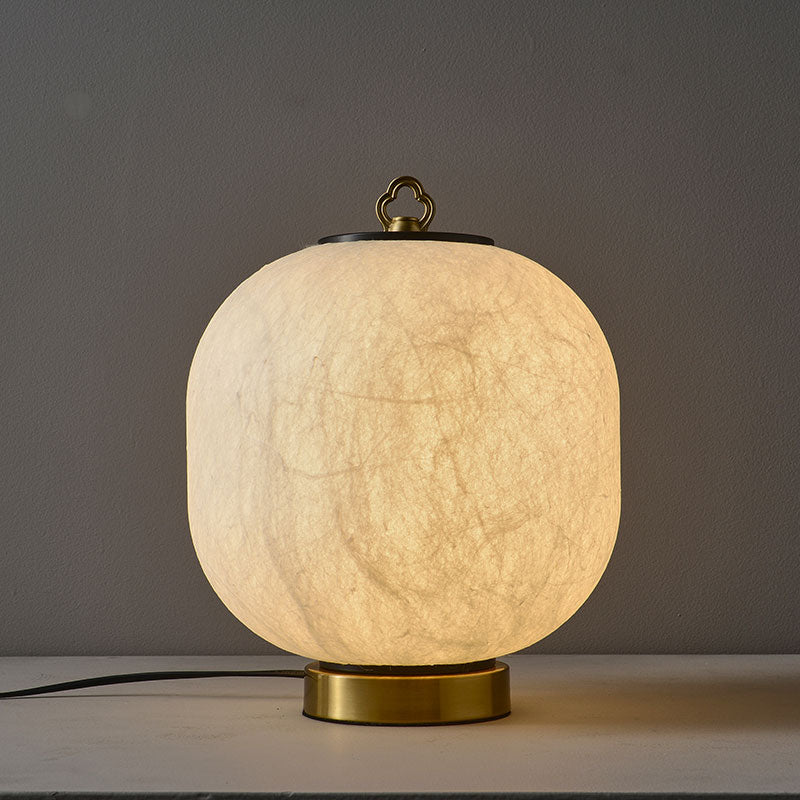 Renard Mulberry Silk Table Lamp