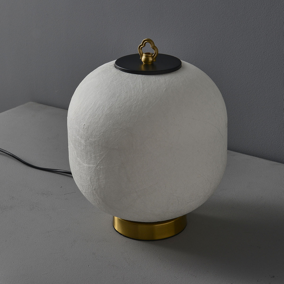 Renard Mulberry Silk Table Lamp