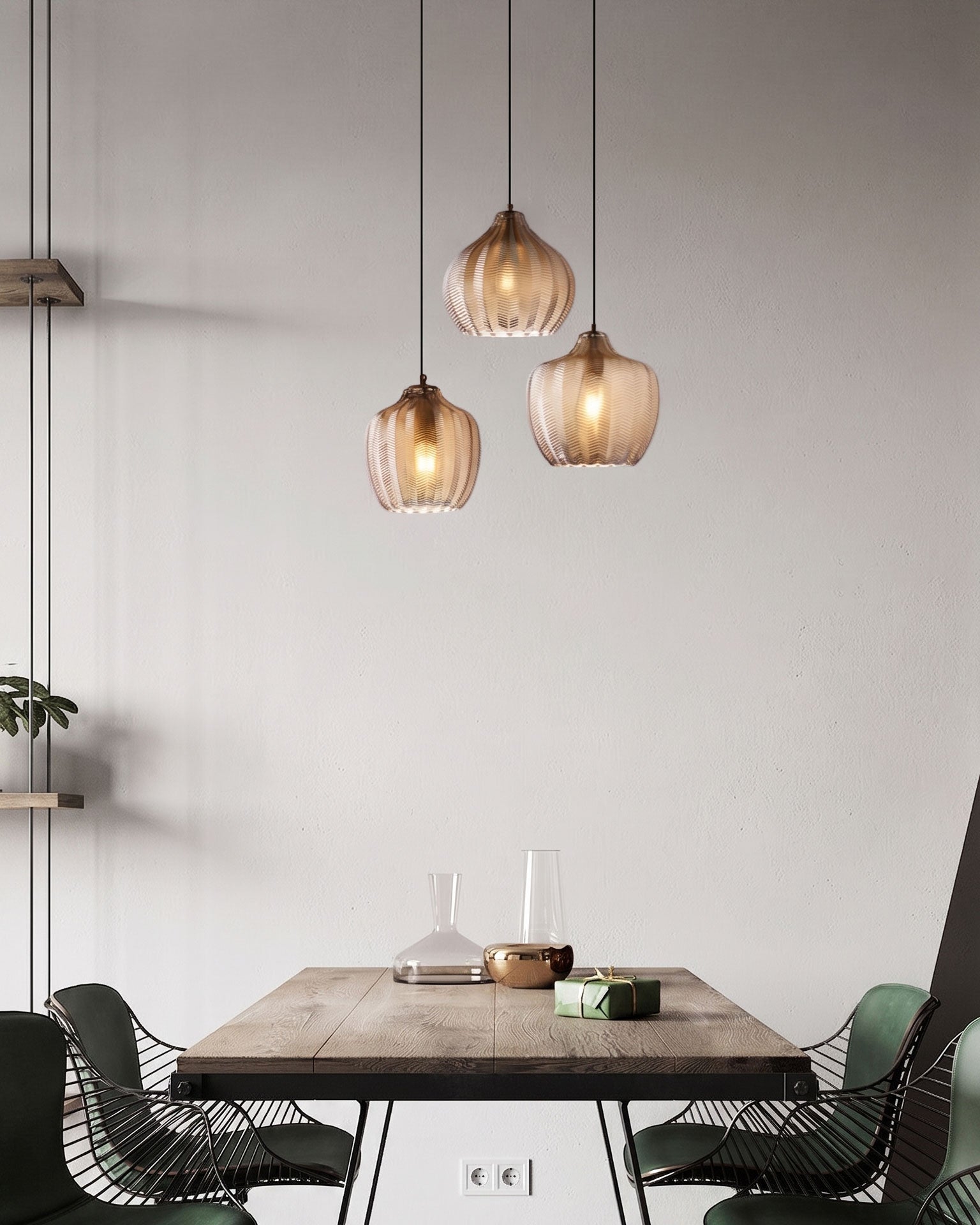 Rhea Textured Pendant Light
