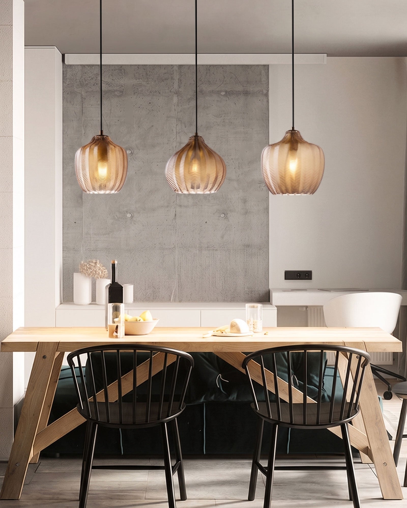 Rhea Textured Pendant Light