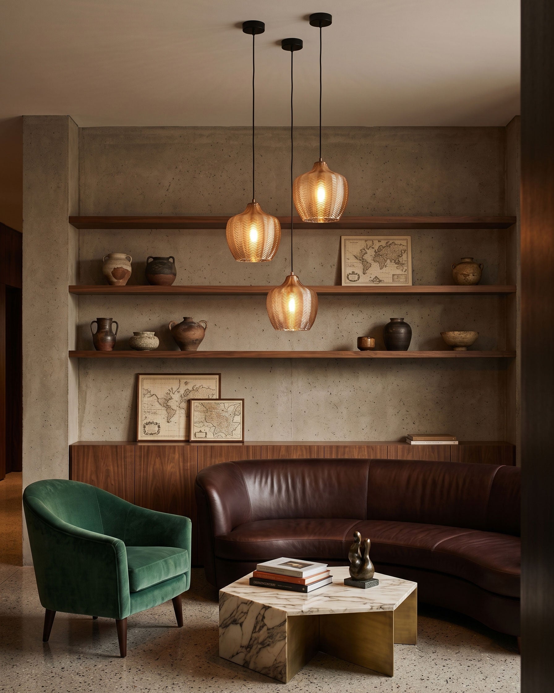 Rhea Textured Pendant Light