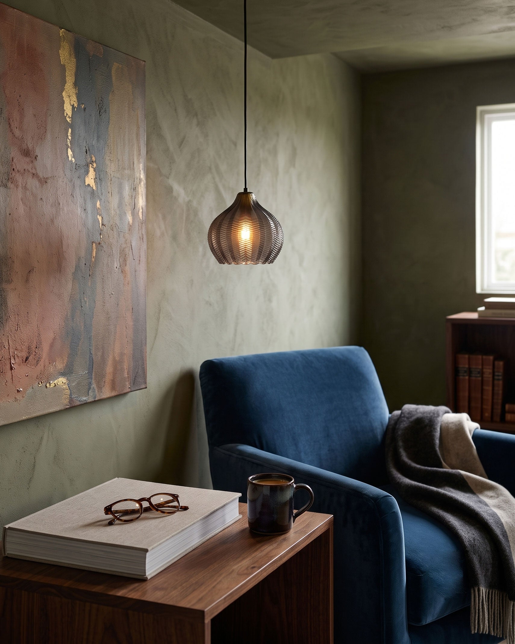 Rhea Textured Pendant Light