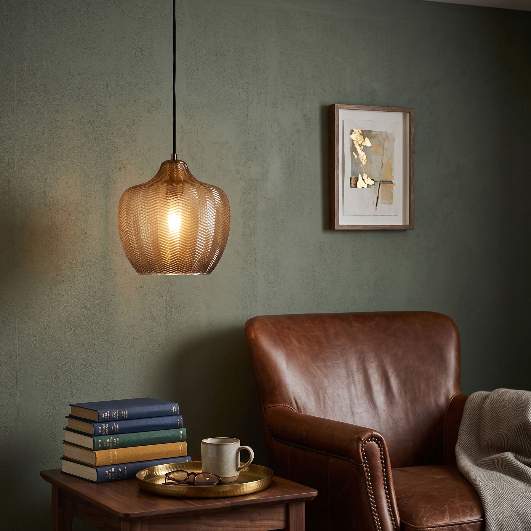 Rhea Textured Pendant Light