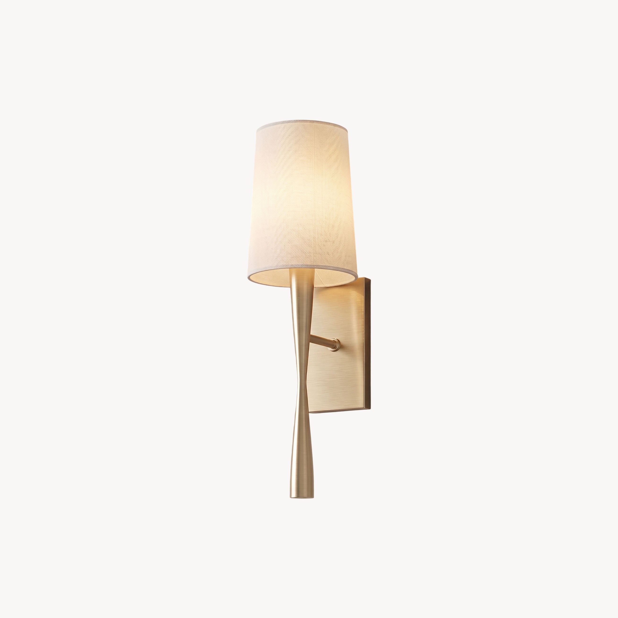 Rhiannon Modern Linen Wall Sconce