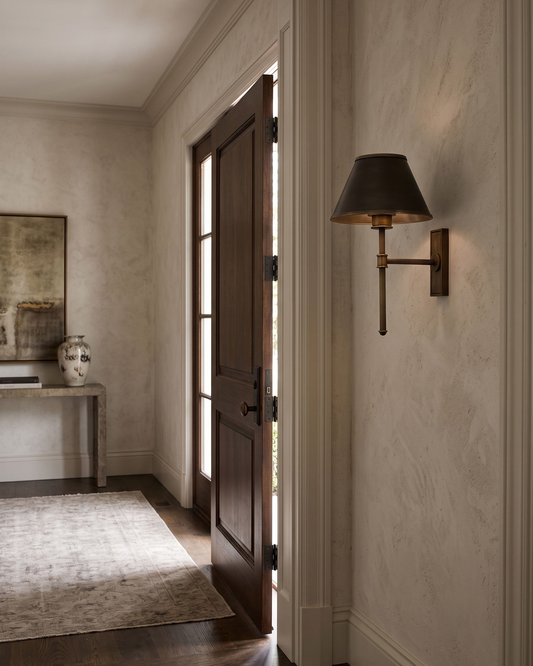 Rhodes Fluted Rod Wall Sconce