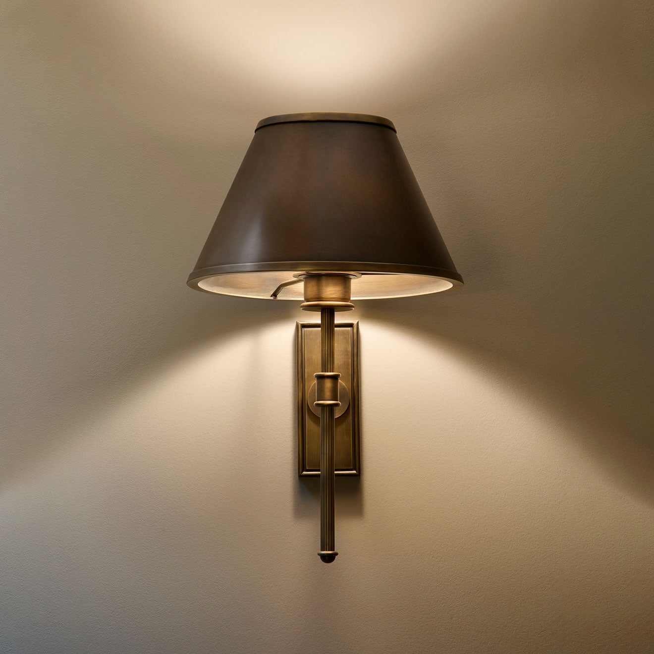 Rhodes Fluted Rod Wall Sconce