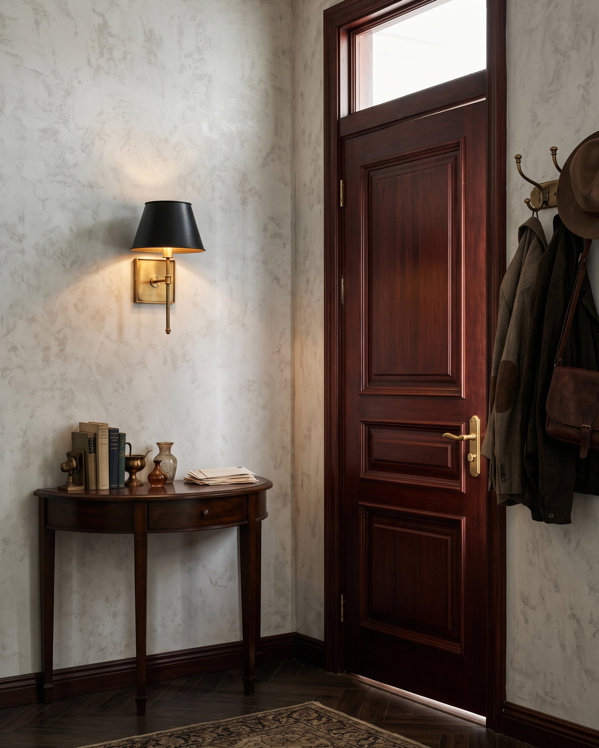 Rhodes Fluted Rod Wall Sconce