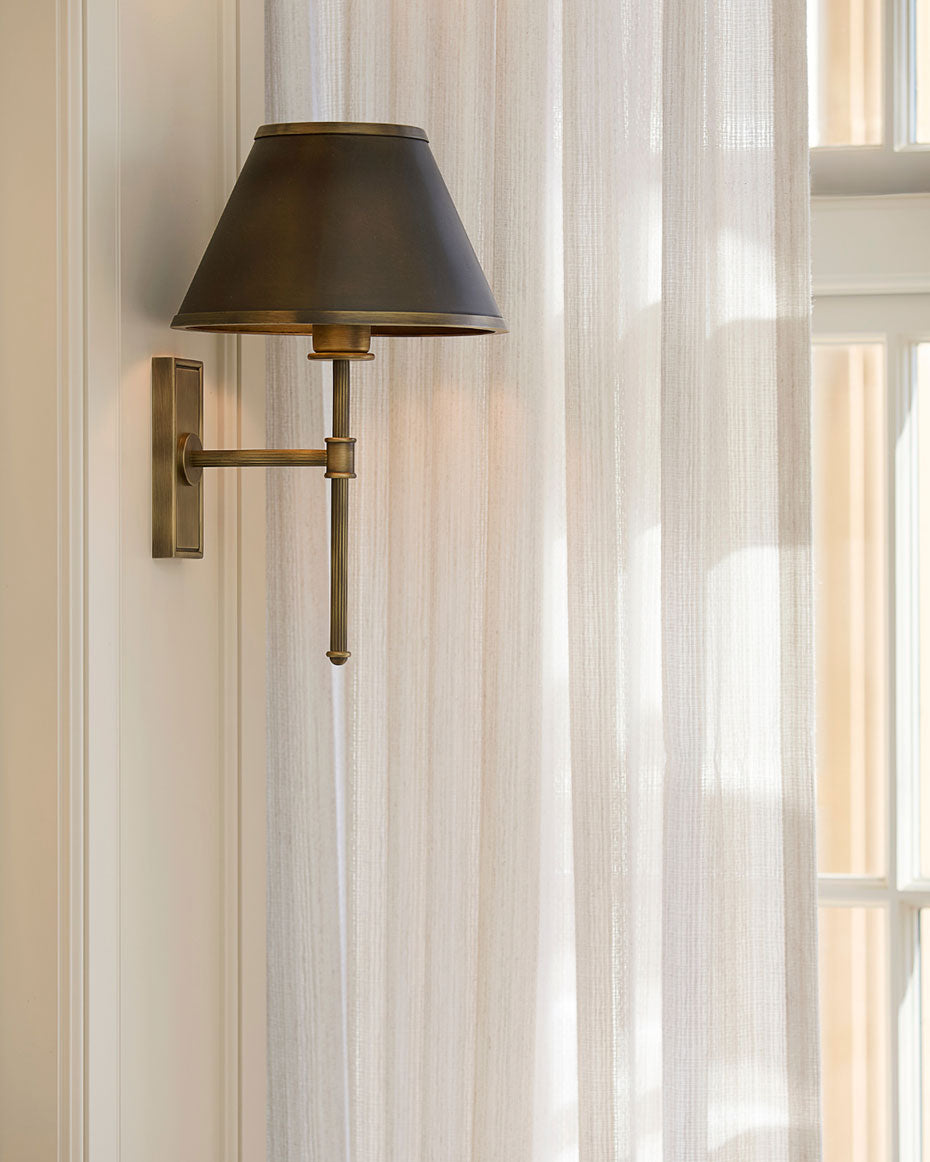 Rhodes Fluted Rod Wall Sconce