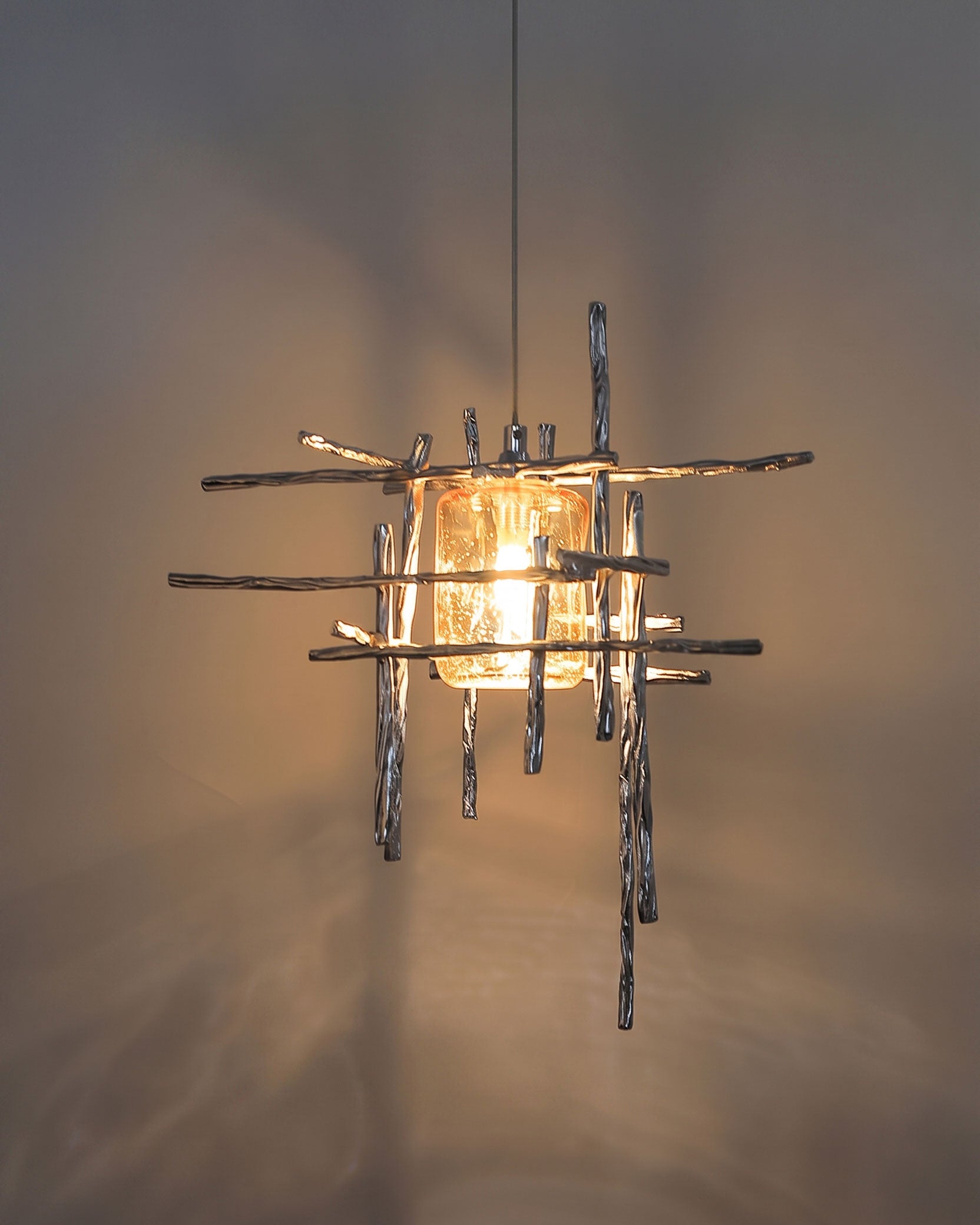 Rhyett Glass Pendant Light