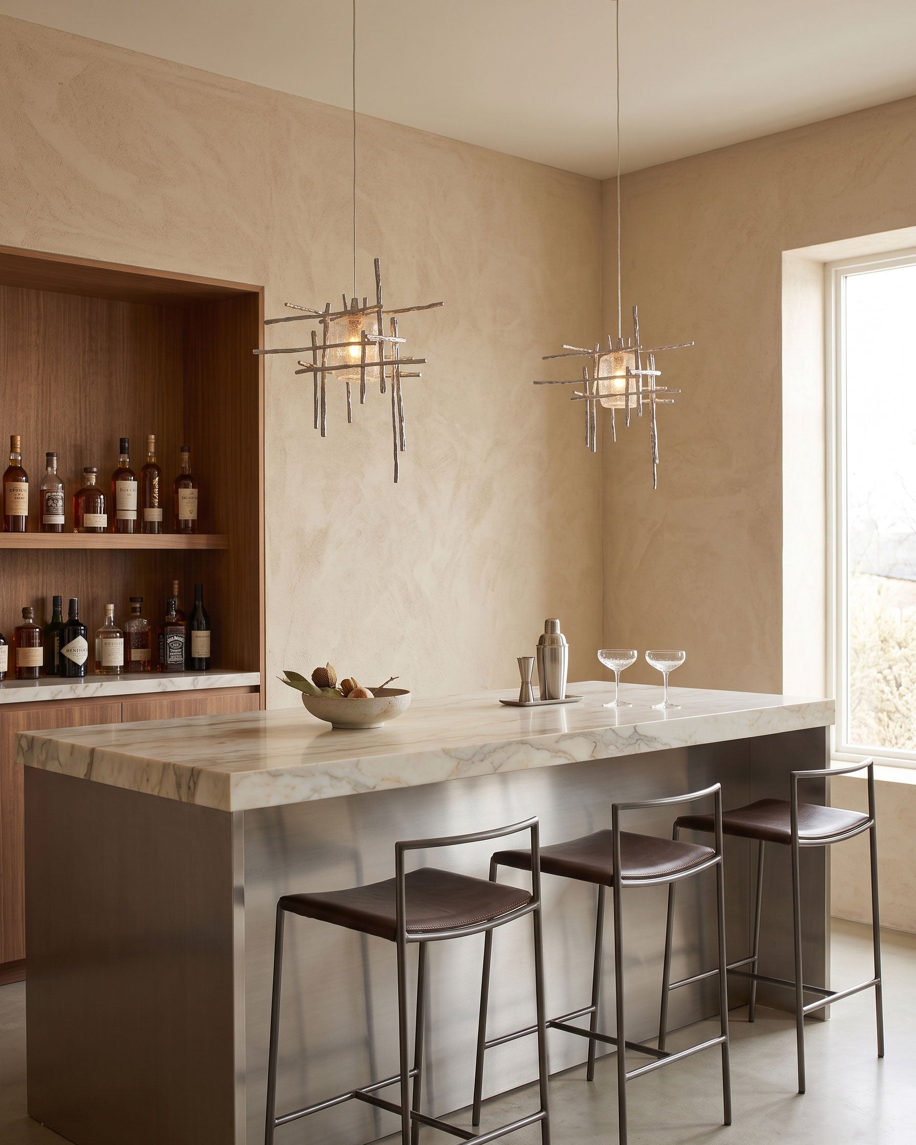 Rhyett Glass Pendant Light