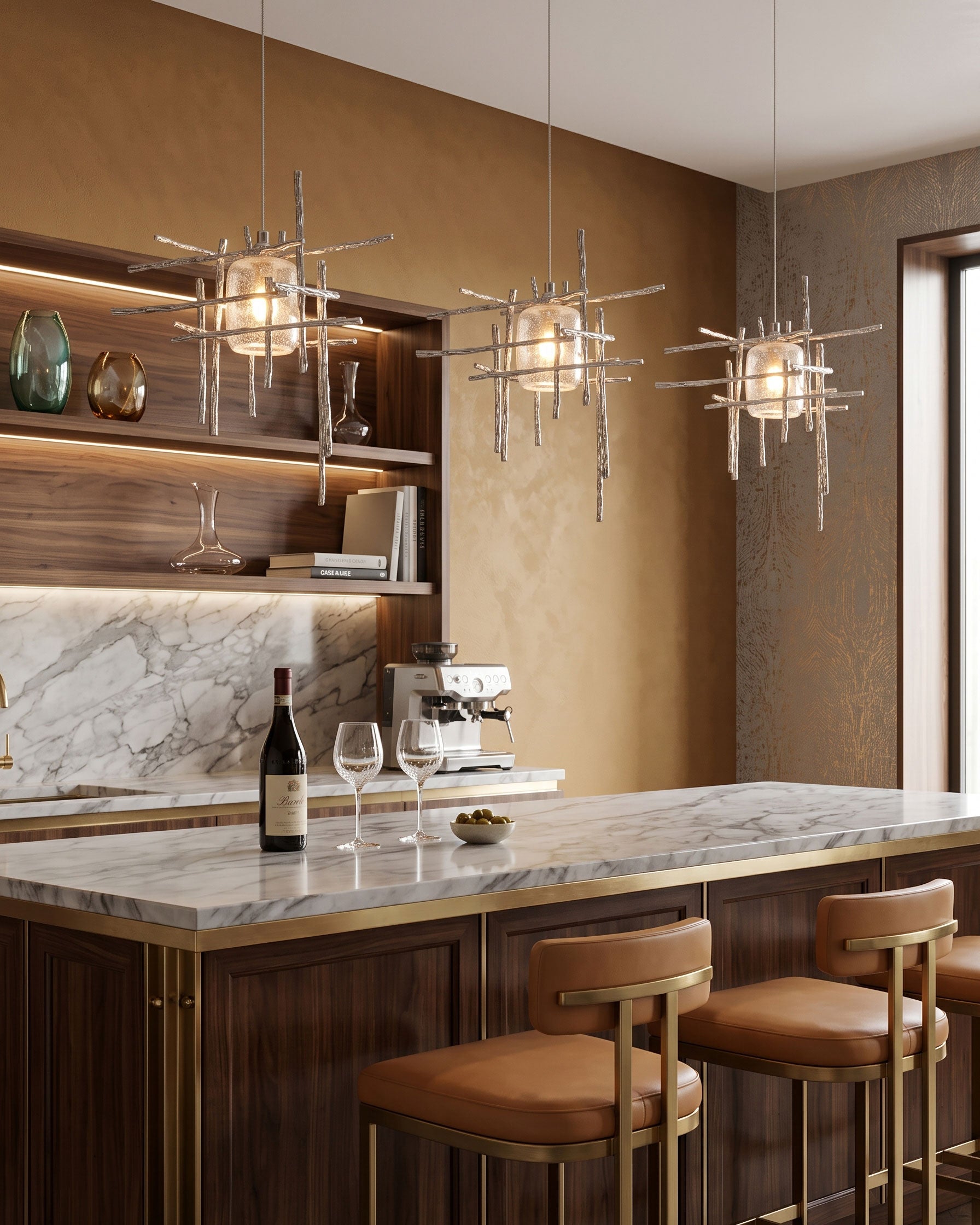 Rhyett Glass Pendant Light