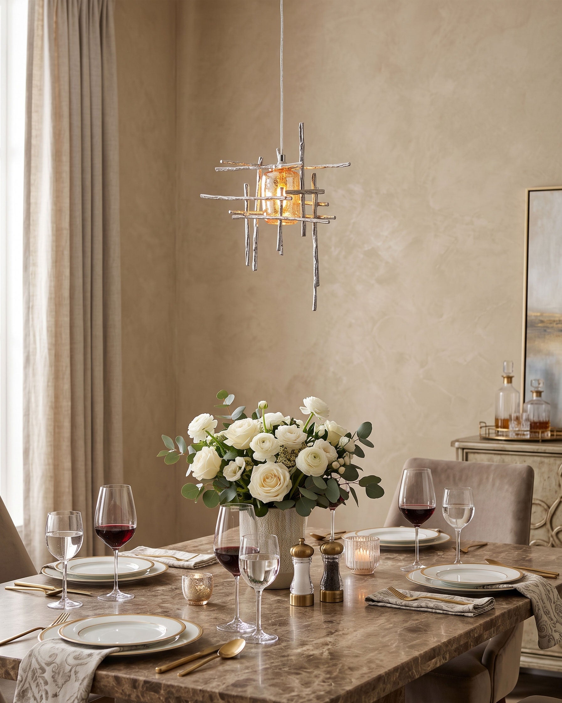 Rhyett Glass Pendant Light