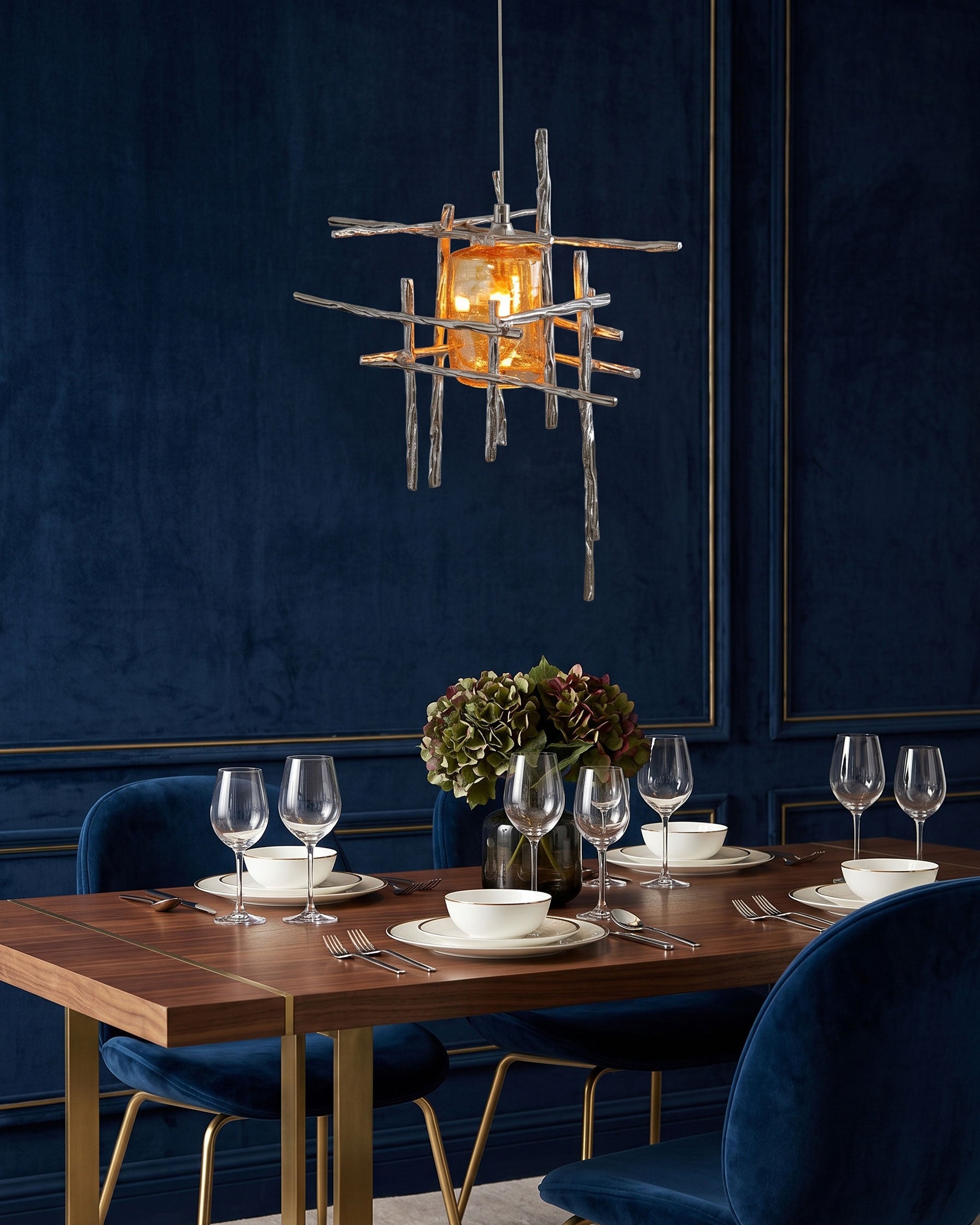 Rhyett Glass Pendant Light