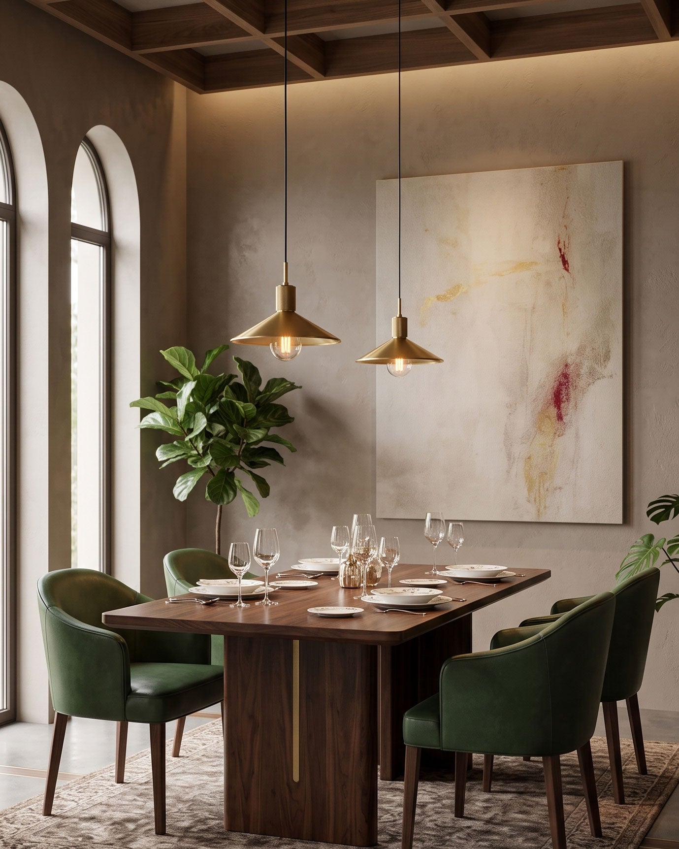 Rhys Modern Cone Pendant Light