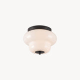 Roderick Plafoniera a Soffitto in Vetro Opalino