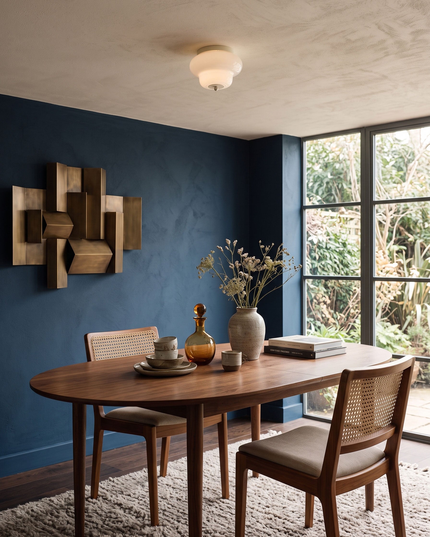 Roderick Opal Semi-Flush Mount