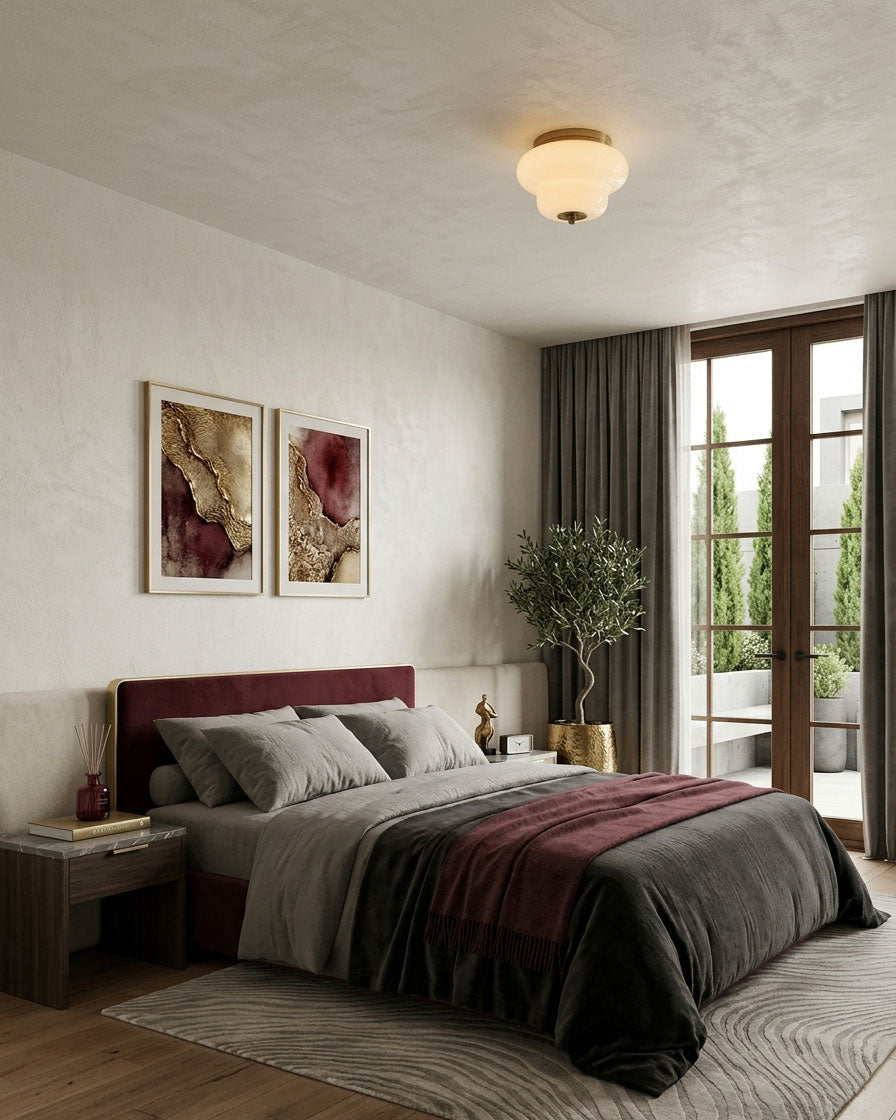 Roderick Opal Semi-Flush Mount