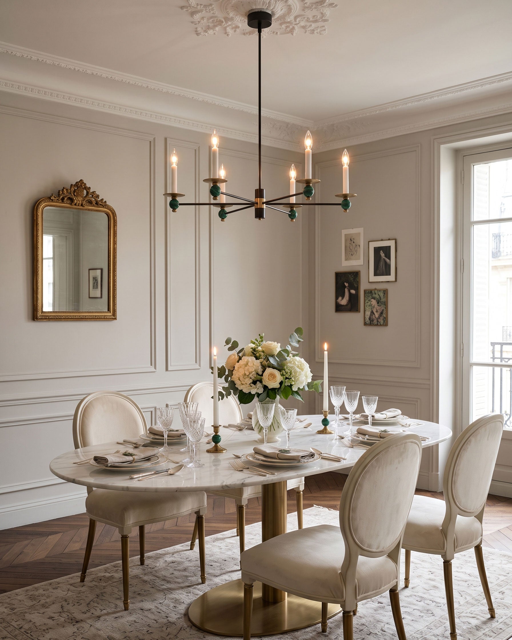 Roland Geometric Chandelier