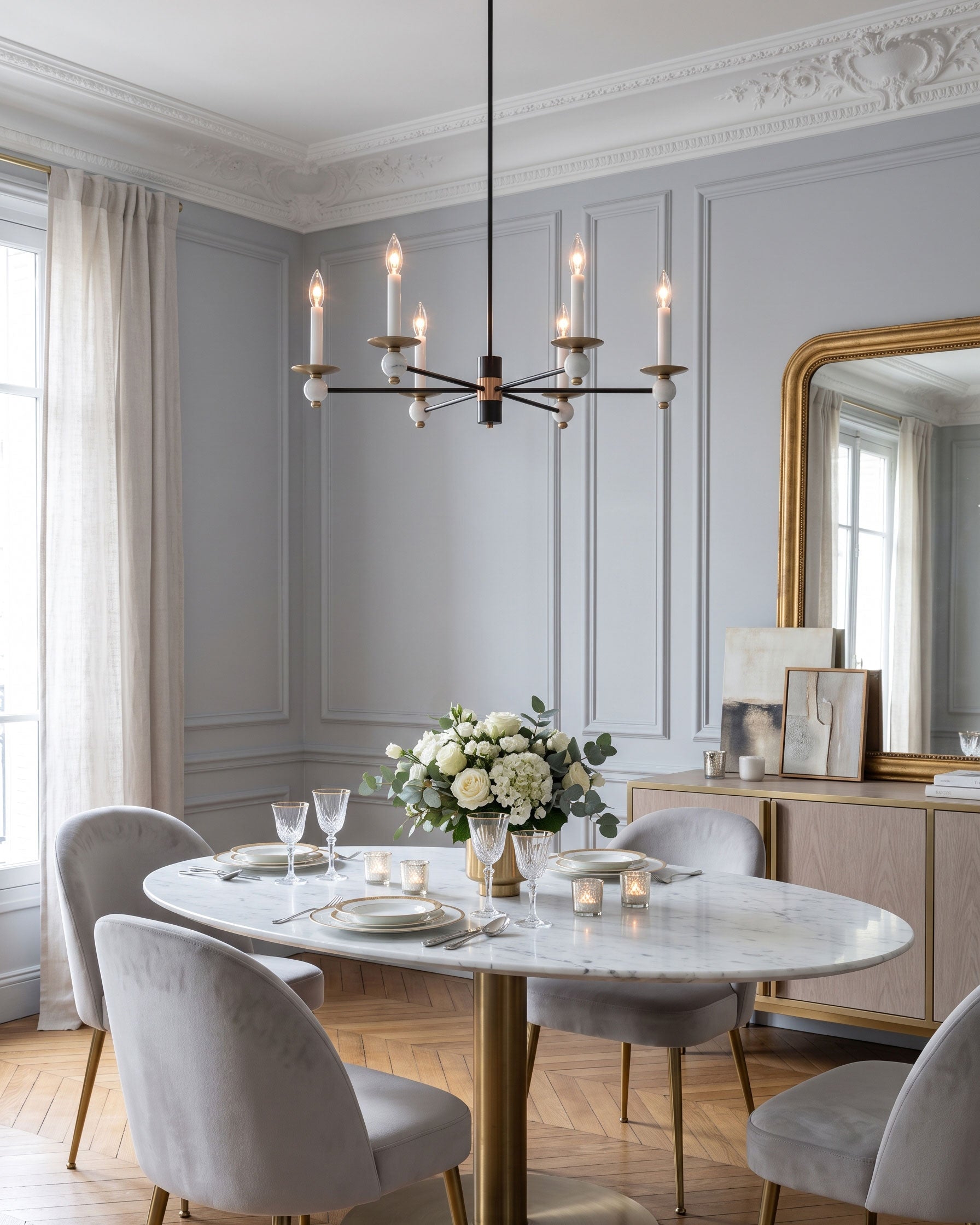 Roland Geometric Chandelier