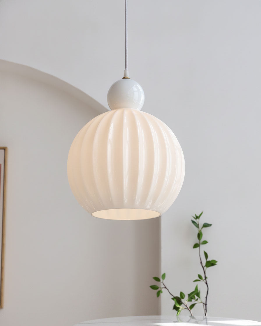 Romilly Ribbed Pendant Light