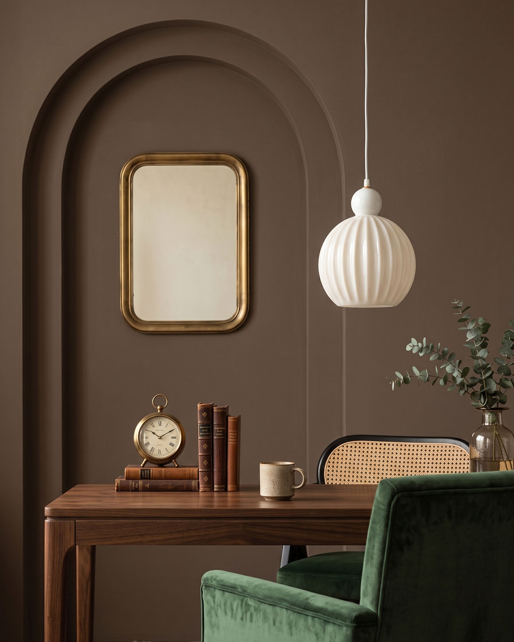 Romilly Ribbed Pendant Light