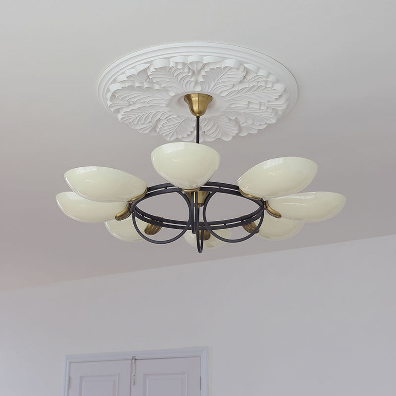 Rayonshine Ronin Black Ring Chandelier — Detail View 17