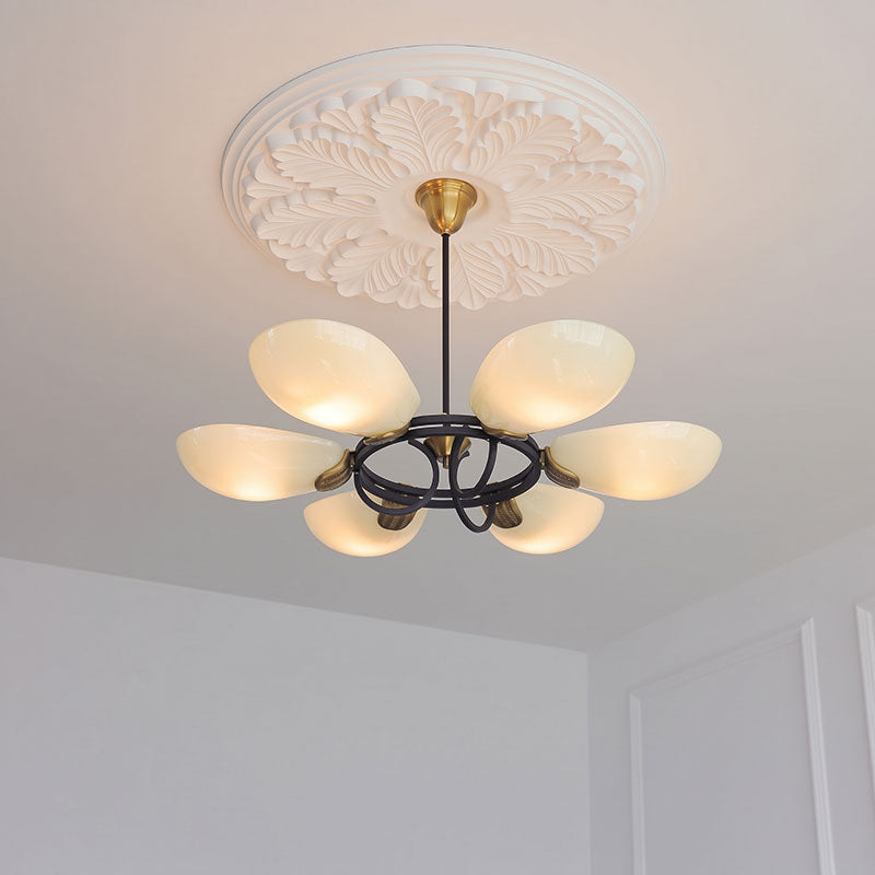 Rayonshine Ronin Black Ring Chandelier — Detail View 16
