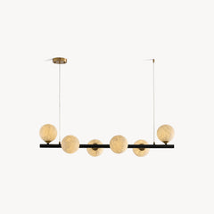 Rory Linear Silk Pendant Light