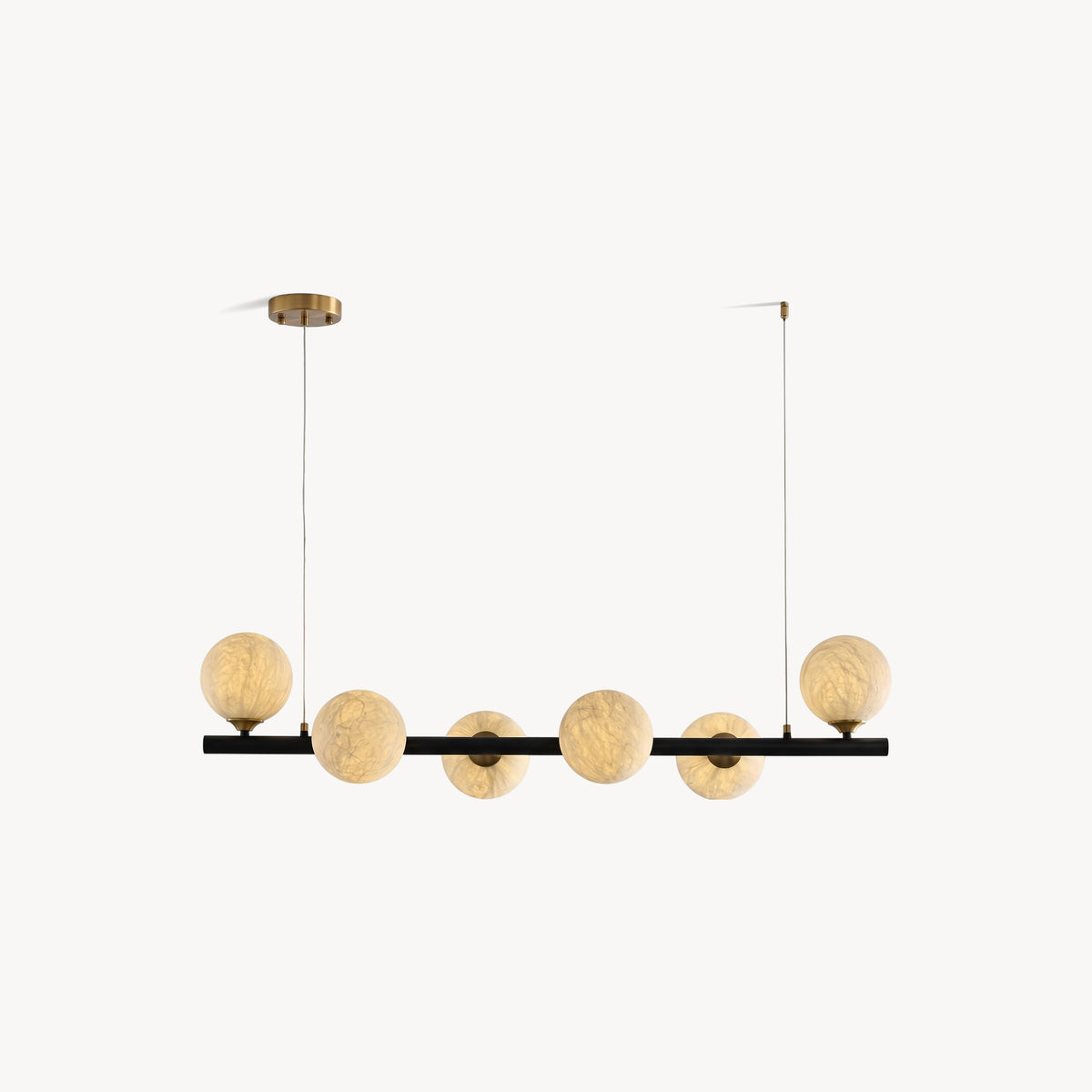 Rory Linear Silk Pendant Light