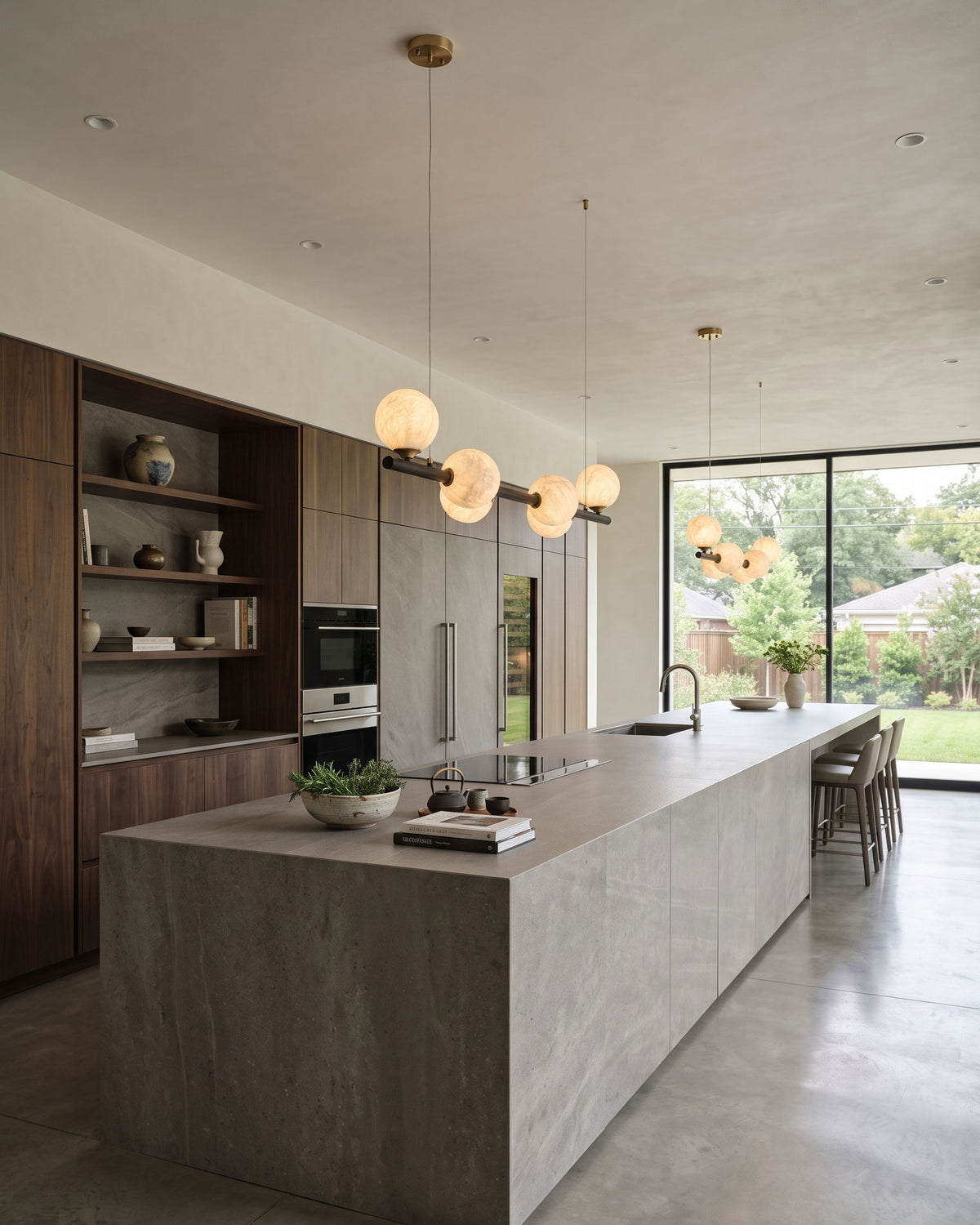 Rory Linear Silk Pendant Light